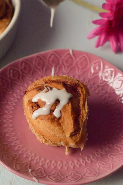 Rollos Veganos de Frambuesa Rollos Veganos de Frambuesa