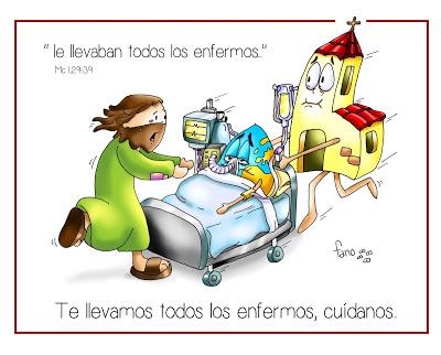 “Le llevaban todos los enfermos. Te llevamos todos los enfermos… cuídanos“