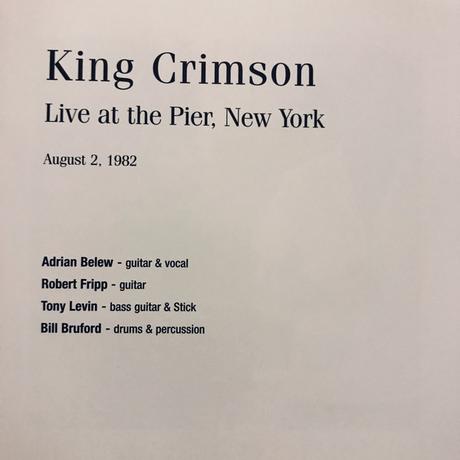 King Crimson - Live at the Pier, New York 1982 (2008)