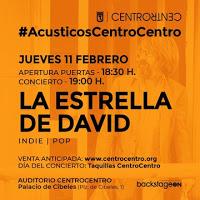 Concierto de La estrella de David en Auditorio Centro Centro
