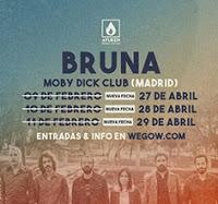 Bruna anuncia nuevas fechas en Moby Dick Club