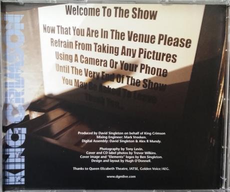 King Crimson - Live in Toronto (2016) King Crimson - Live in Toronto (2016)