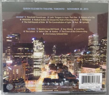 King Crimson - Live in Toronto (2016) King Crimson - Live in Toronto (2016)