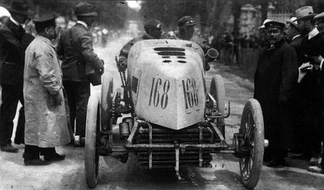 carrera automovilística parís-madrid (1903): muerte