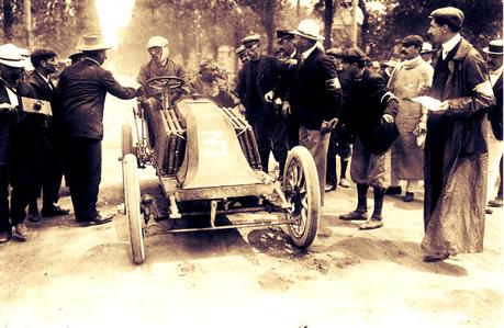 carrera automovilística parís-madrid (1903): muerte