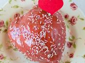 Bizcocho fresas vainilla para dos.