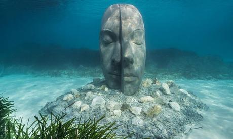 El museo subacuático protege la vida marina en el mar Mediterráneo