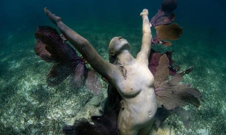 El museo subacuático protege la vida marina en el mar Mediterráneo