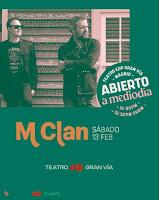 Concierto de M Clan en el Teatro EDP Gran Vía