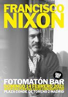 Concierto de Francisco Nixon en Fotomatón Bar