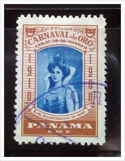 Estampilla Conmemorativa del Carnaval de Oro Estampilla Conmemorativa del Carnaval de Oro