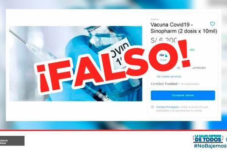 Minsa descarta venta de vacunas y asegura su aplicación gratuita en centros de salud Minsa descarta venta de vacunas y asegura su aplicación gratuita en centros de salud