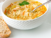 Sopa Fideos Queso Pollo