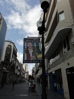 La calle Triana se une al Centenario Galdós 2020