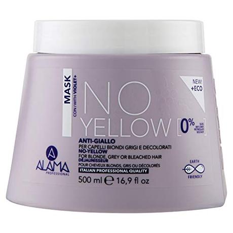 Alama No Yellow - Maschera Anti Giallo Per Capelli...