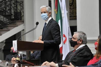 AVANZA EDOMÉX EN LA CONSTRUCCIÓN DE UNA JUSTICIA MÁS ACCESIBLE Y EN UN ESTADO MÁS JUSTO Y EQUITATIVO: ALFREDO DEL MAZO