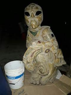 Figuras antiguas extraterrestres… falsas