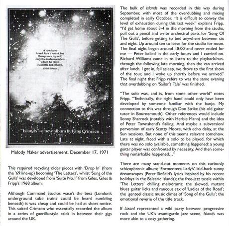 King Crimson - Islands (30th Anniversary) (1971 - 2000)