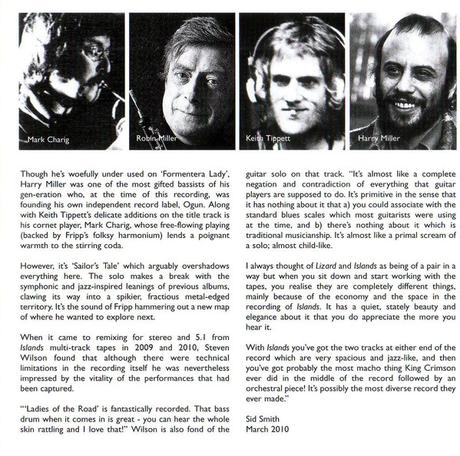 King Crimson - Islands (30th Anniversary) (1971 - 2000)