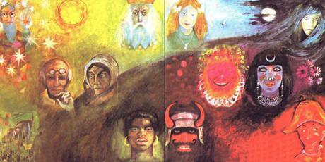 King Crimson - In The Wake Of Poseidon (30th Anniversary Series) (1970 - 2000) Portada y Contraportada de En la Estela del Poseidón