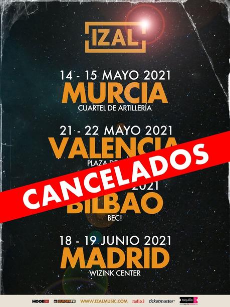 Izal cancelan gira pero anuncian conciertos en el WiZink Center de Madrid