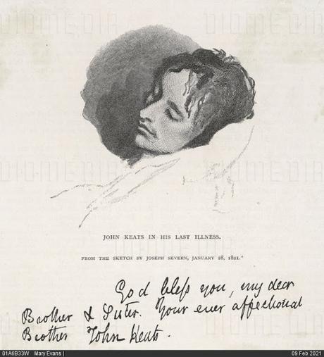 DIARIO DE UN NÁUFRAGO (XXXII) —200 ANIVERSARIO DE LA MUERTE DEL POETA BRITÁNICO JOHN KEATS—: KEATS RECONOCE Y HOMENAJEA A SEVERN #JohnKeats200aniversario