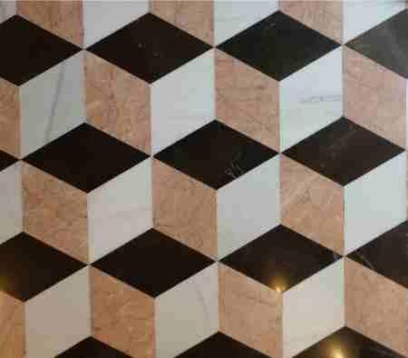 El pavimento de la Cámara Dorada en Valencia