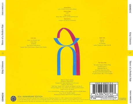 King Crimson - Three Of A Perfect Pair (30th Anniversary Edition) (1984 - 2001)