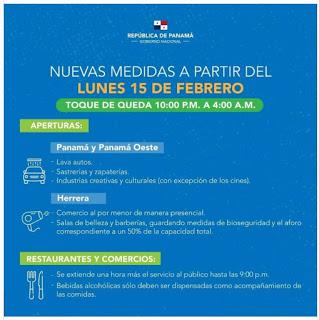 Nuevas disposiciones