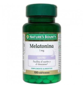 Nature's Bounty Melatonina 1mg 100 Comprimidos Oferta Nature's Bounty Melatonina 1mg 100 Comprimidos Oferta