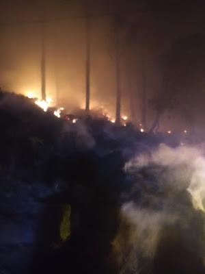 ATIENDE PROBOSQUE INCENDIO EN JOCOTITLÁN