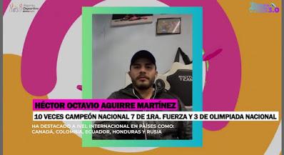 LUCHA BOXEADOR HÉCTOR AGUIRRE POR UN LUGAR EN LOS JUEGOS OLÍMPICOS DE TOKIO