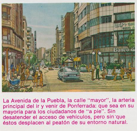 Así soñaba la Ponferrada de Celso López Gavela en 1986, como sería la ciudad en el año 2000 7
