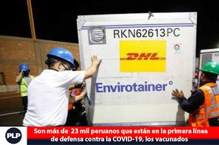 VIENE SEGUNDO LOTE DE VACUNAS…