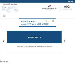 Enlace para crear el PIN del ValeDigital Enlace para crear el PIN del ValeDigital