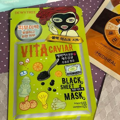 Mascarillas y Tónico. Pedido a Douglas.