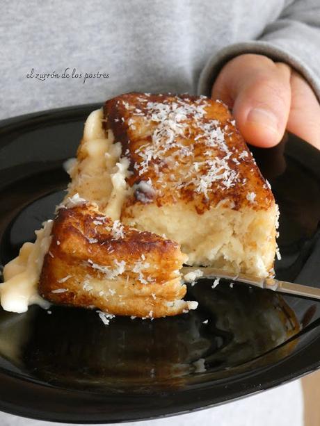 Torrijas a las tres Leches con Coco