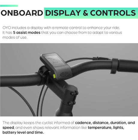 OYO Bike una bicicleta eléctrica  con cambios infinitos