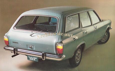 Dodge 1500 Rural Serie W del año 1980
