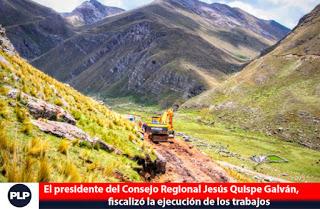 AVANZA LA MEJORA DE CAMINOS ALTOANDINOS…