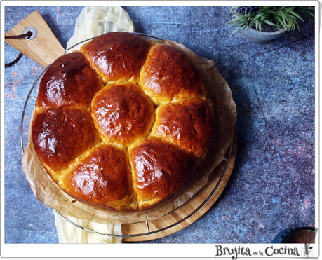 Brioche de calabaza y naranja