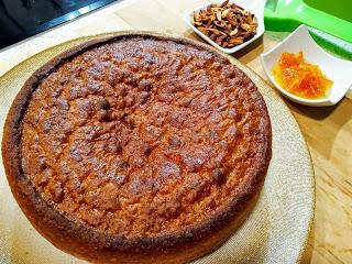 TARTA DE ALMENDRA Y NARANJA