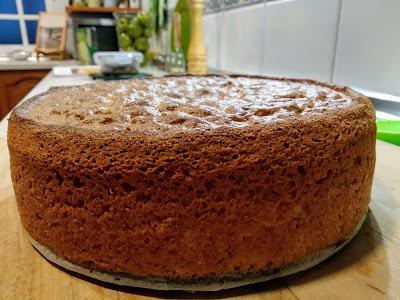 TARTA DE ALMENDRA Y NARANJA