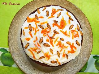 TARTA DE ALMENDRA Y NARANJA