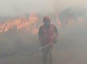 Autoridades servicios emergencia esfuerzos para combatir incendio ejido juan huertas