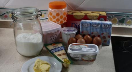 Los ingredientes necesarios para hacer la tarta de queso de la pedroche en Thermomix