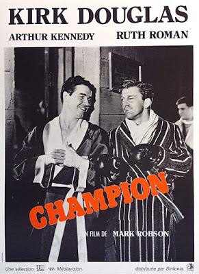 ÍDOLO DE BARRO, EL (Champion) (USA, 1949) Drama, Deportivo (Boxeo)