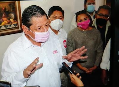 SEREMOS COMPETITIVOS EN LA ELECCIÓN POR LA PRESIDENCIA MUNICIPAL Y DIPUTACIONES FEDERALES DE NEZAHUALCÓYOTL: LUIS ALBERTO CONTRERAS SALAZAR