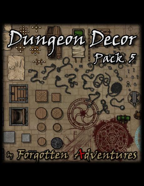 Dungeon Decor - Pack 5, de ForgottenAdventures