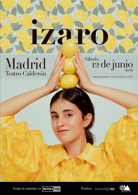 Concierto de Izaro en el Teatro Calderón de Madrid